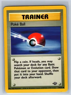 Pokemon Poke Ball Trainer Jungle Unlimited 64/64 LP - Image 1