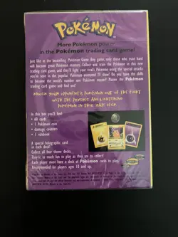 Pokemon ZAP! Theme Deck WOTC FACTORY SEALED 1999 PIKACHU MEWTWO 742818060585 - Image 2