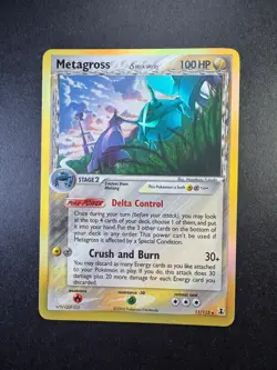 Pokemon Metagross Ex Delta Species 11/113 Holo 2005 TCG - Image 1