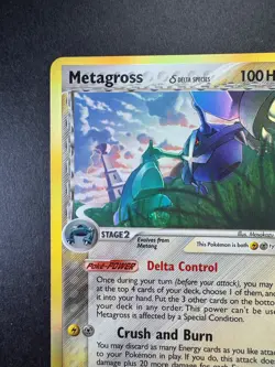 Pokemon Metagross Ex Delta Species 11/113 Holo 2005 TCG - Image 2