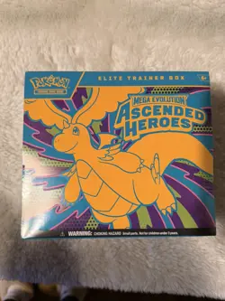 Pokemon Mega Evolution Ascended Heroes ETB Elite Trainer Box - Sealed In hand✅ - Image 1