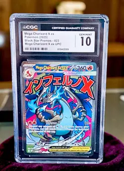 Pokemon Mega Charizard X Ex #23 Promo/ CGC Gem Mint 10 🔥🔥 - Image 1