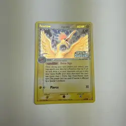 Pokemon TCG Fearow 18/100 Reverse Holo Rare Stamped EX Crystal Guardians NM - Image 1