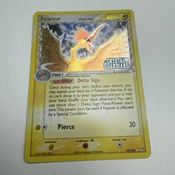 Pokemon TCG Fearow 18/100 Reverse Holo Rare Stamped EX Crystal Guardians NM - Image 3