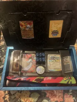 Pokemon TCG Mega Charizard X EX Ultra Premium Collection Box *Opened, No Packs* - Image 1