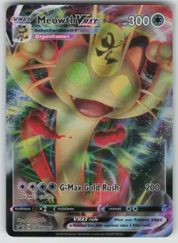 Pokemon Meowth VMAX - Promo Holo SWSH: Sword & Shield Promo Cards SWSH005 NM - Image 1