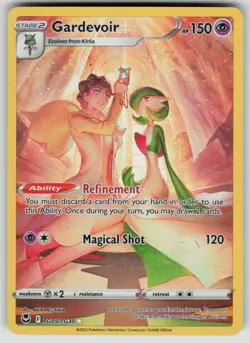 Pokemon Gardevoir Ultra Rare SWSH12: Silver Tempest Trainer Gallery TG05/TG30 N - Image 1