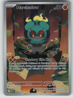 Pokemon Marshadow Illustration Rare ME01: Mega Evolution 146/132 NM - Image 1