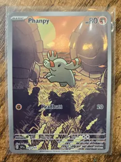 Pokemon TCG Phanpy Illustration Rare - 205/191 - Surging Sparks NM - Image 1