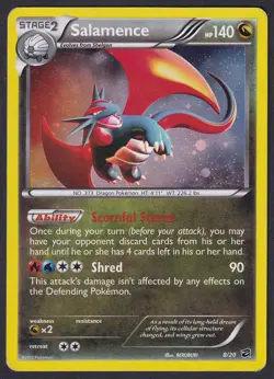 Pokemon Salamance 8/20 Cosmos Holo Dragon Vault - Image 1