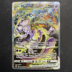 2023 Pokemon Crown Zenith CRZ #GG44/GG70 Mewtwo VSTAR - Image 1