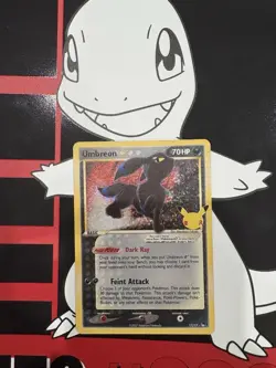 Pokemon TCG Umbreon Gold Star 17/17 Celebrations Classic Collection Holo - Image 1