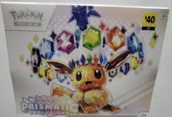 Pokemon TCG Prismatic Evolutions ETB Elite Trainer Box NEW Factory Sealed - Image 1