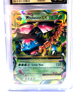 2016 POKEMON " PRISTINE " GRADE 10 ! MEGA VENUSAUR EX HOLO # 2/108 LOW POP 16 ! - Image 2
