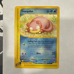 Pokemon TCG Slowpoke 108/147 Aquapolis Regular Common 2002 - Image 1