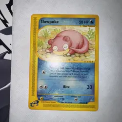 Pokemon TCG Slowpoke 108/147 Aquapolis Regular Common 2002 - Image 2