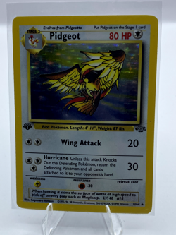1999 POKEMON JUNGLE 1ST ED #24 PIDGEOT HOLO - Image 1