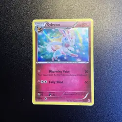 2016 Pokemon, XY Trainer Kit: Sylveon & Noivern, #30/30 Sylveon, Holo - Image 1