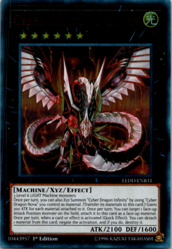 Cyber Dragon Infinity - LEDD-ENB31 - Ultra Rare - 1st ed Yugioh - Image 1