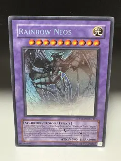 Yugioh! HP Rainbow Neos - PTDN-EN044 - Ghost Rare - Unlimited Edition Heavily Pl - Image 2