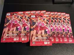 One Piece EB-03 Heroines Sleeved Booster Pack Sealed LOT OF 12 English - Image 1