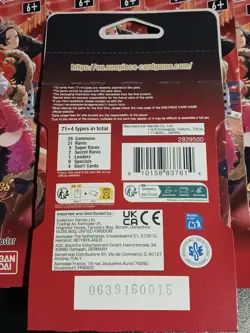 One Piece EB-03 Heroines Sleeved Booster Pack Sealed LOT OF 12 English - Image 3