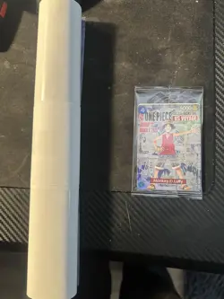 One Piece Monkey D. Luffy US College Basketball Card Rutgers In Hand Ships now - Image 4