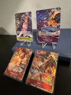One Piece Illustration Box Vol 5 And 6 Promo Cards Ace Sabo Law Rosinante Tcg - Image 4
