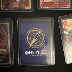 One piece tcg Sec & alt art lot 11 cards total All NM! Zoro Lucci Shanks - Image 5