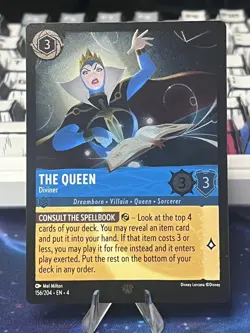 The Queen - Diviner [Foil] 156/204 Legendary Lorcana Ursula's Return NM - Image 1