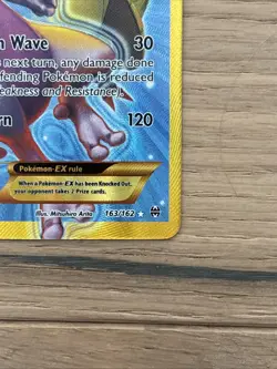Pokemon Mewtwo-EX TCG Breakthrough Holo Card 163/162 Secret Rare - Image 3