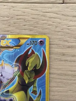 Pokemon Mewtwo-EX TCG Breakthrough Holo Card 163/162 Secret Rare - Image 4
