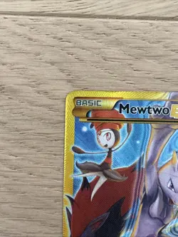 Pokemon Mewtwo-EX TCG Breakthrough Holo Card 163/162 Secret Rare - Image 5