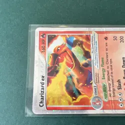 Pokemon Charizard ex 105/112 EX FireRed & LeafGreen Holo Rare 160 HP 2004 Card - Image 3