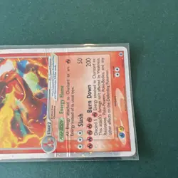 Pokemon Charizard ex 105/112 EX FireRed & LeafGreen Holo Rare 160 HP 2004 Card - Image 4