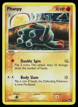 Pokemon Card - Phanpy POP Series 2 15/17 Common - Image 1