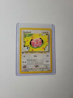 Snubbull 55/64 1st Edition Neo Revelation Pokemon Card WOTC LP-NM - Image 1
