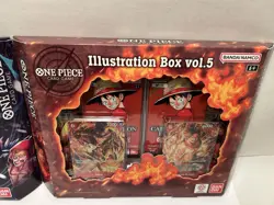 2 NEW One Piece Card Game Illustration Box Vol.5 and Vol.6 SEALED In Box - Image 4