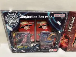2 NEW One Piece Card Game Illustration Box Vol.5 and Vol.6 SEALED In Box - Image 5