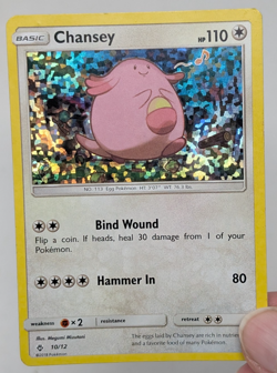 Pokemon Card TCG Chansey 10/12 McDonalds 2018 Promo Holo Rare - Image 1