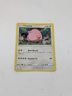 Pokemon Card TCG Chansey 10/12 McDonalds 2018 Promo Holo Rare - Image 2