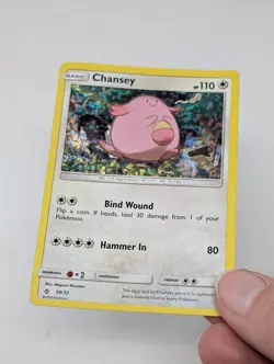 Pokemon Card TCG Chansey 10/12 McDonalds 2018 Promo Holo Rare - Image 4