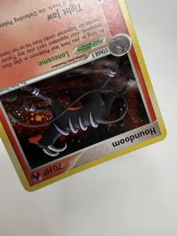 Pokemon Houndoom 7/115 Unseen Forces Holo Rare EX Era 2005 Card - Image 5