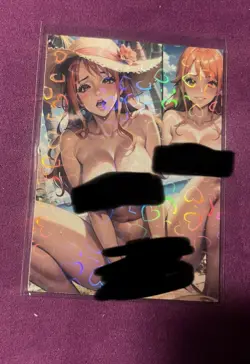 One Piece Anime Waifu Card - Image 1