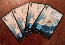 Island #0288 MTG The Lost Caverns Of Ixalan LCI Full Art Land Cards x4 M-NM - Image 1