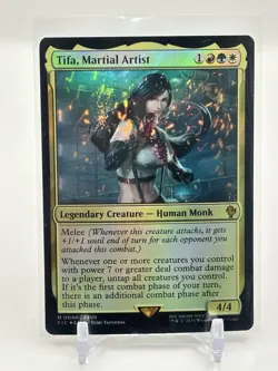 Tifa, Martial Artist Commander: Final Fantasy Foil MTG Magic The Gathering - Image 1
