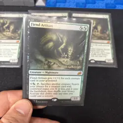 4 Fiend Artisan MTG 1 Foil And 3 Regular - Image 2