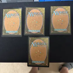 4 Fiend Artisan MTG 1 Foil And 3 Regular - Image 3