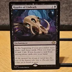 MTG Ripples of Undeath Modern Horizons 3 Set Regular Rare #107 NM Fresh Pull - Image 1
