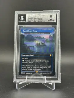 Bucklebury Ferry (Borderless) MTG Lord of the Rings #371 BGS 9 - Image 1